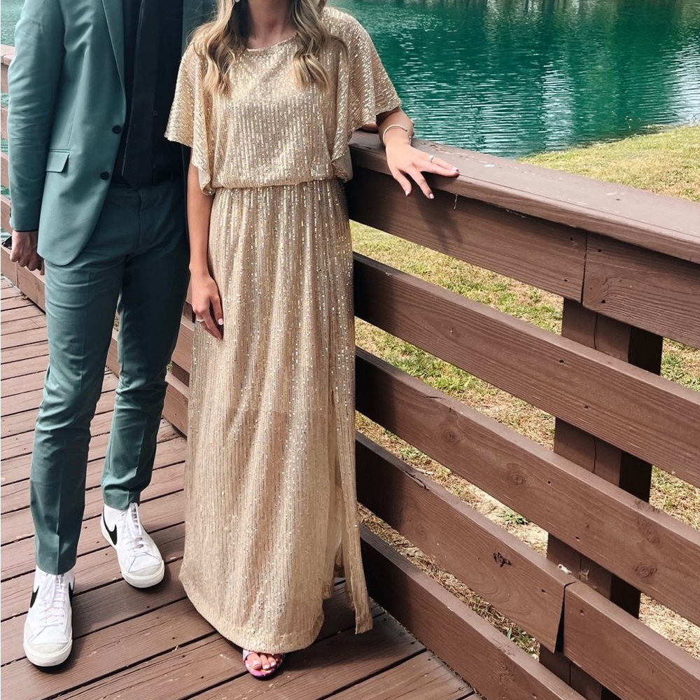 Gold formal/semi-formal dress